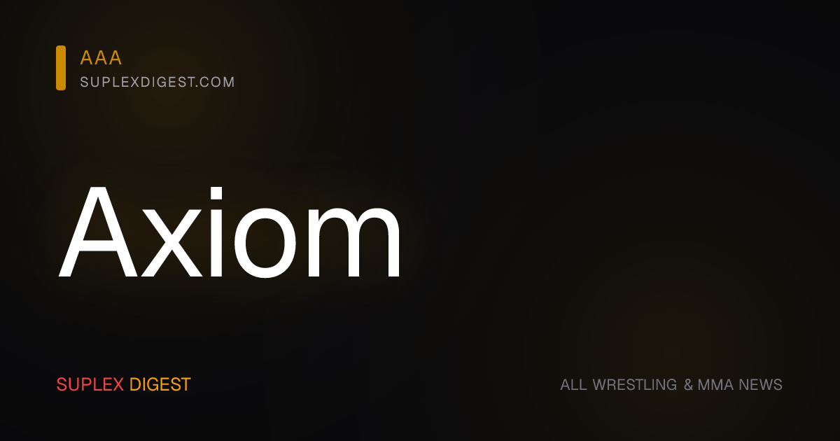 SmackDown: Rey Fénix retuvo el Campeonato Mundial de Peso Crucero AAA ante Axiom
