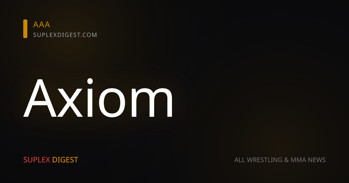 SmackDown: Rey Fénix retuvo el Campeonato Mundial de Peso Crucero AAA ante Axiom