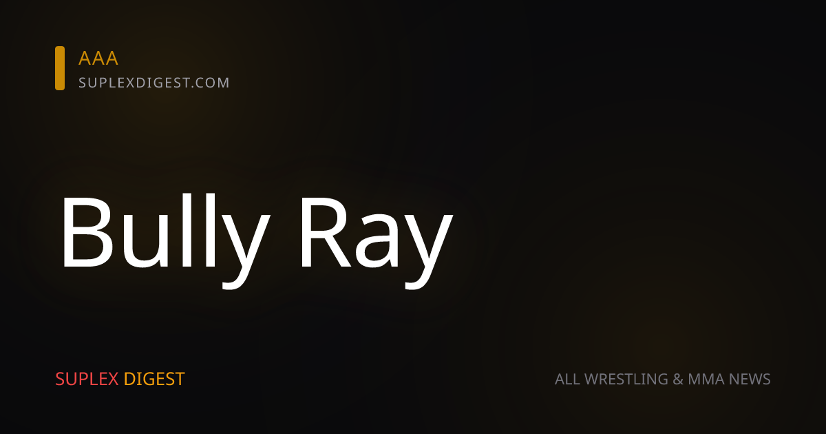 Bully Ray: “El ataque de Royce Keys y OTM me recordó a la Nexus”