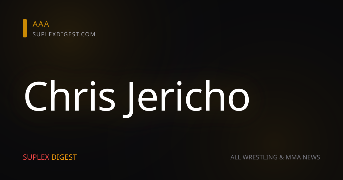 Chris Jericho: “Kenny Omega es el mejor luchador de grandes escenarios que he visto”