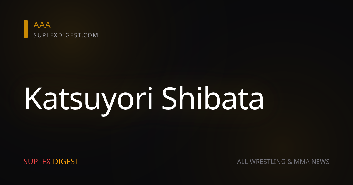 Nigel McGuinness se lesionó en su lucha con Katsuyori Shibata