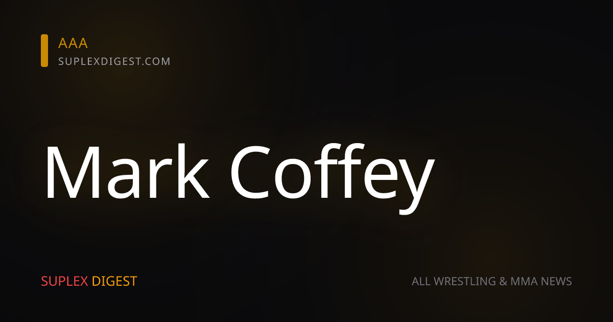 Joe Coffey, Mark Coffey y Wolfgang firman con MLW