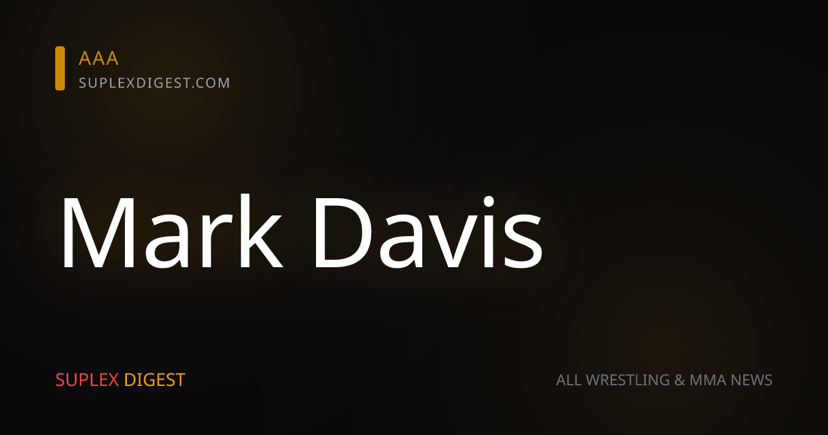 Resultados ROH Beantown Beatdown | Mark Davis vs. Dezmond Xavier