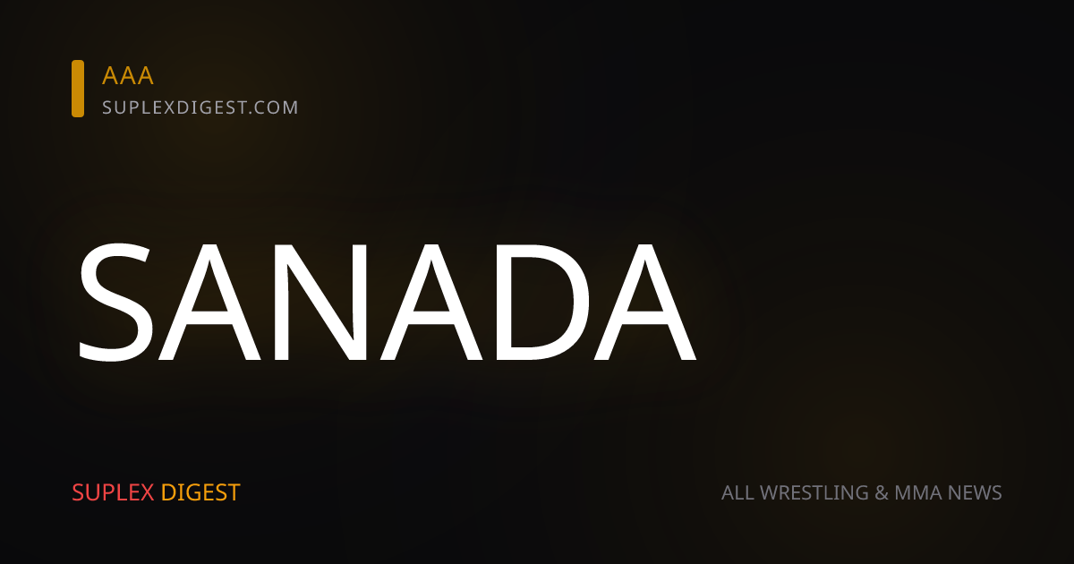 NJPW: SANADA anuncia su matrimonio