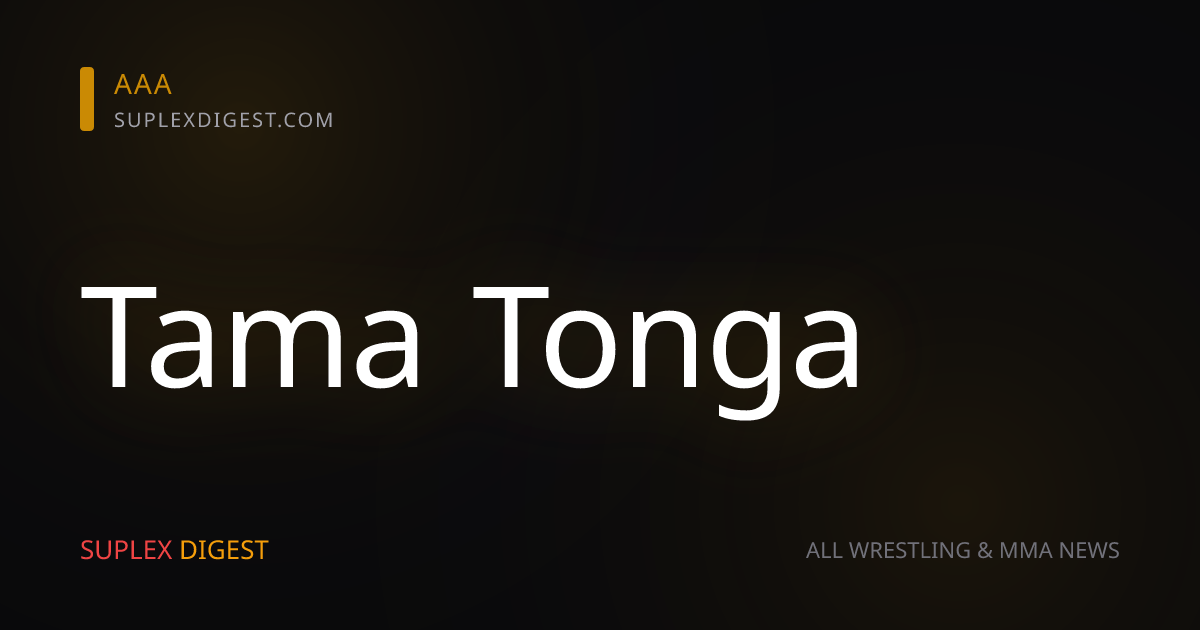 SmackDown: Tama Tonga y Talla Tonga, NUEVOS Campeones de Parejas WWE