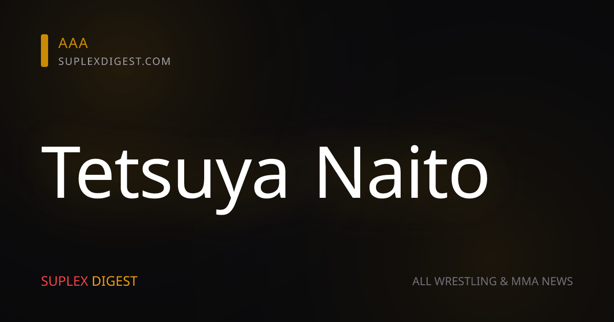 Tetsuya Naito y sus motivos para no competir en el N-1 Victory 2026