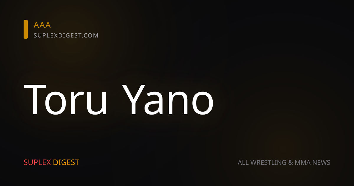 Toru Yano y Super Sasadango Machine anuncian evento de NJPW y DDT