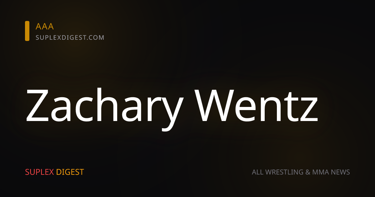 AEW Collision: Brian Cage venció de manera contundente a Zachary Wentz