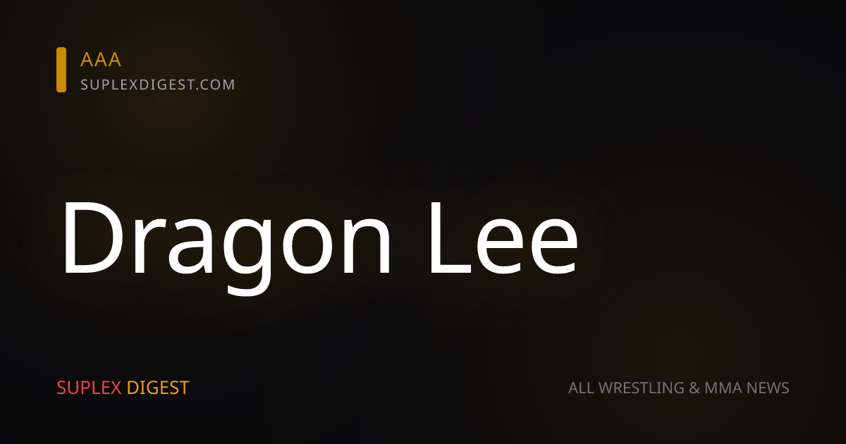 Match of the Day: Dragon Lee Vs. La Mascara (2016)