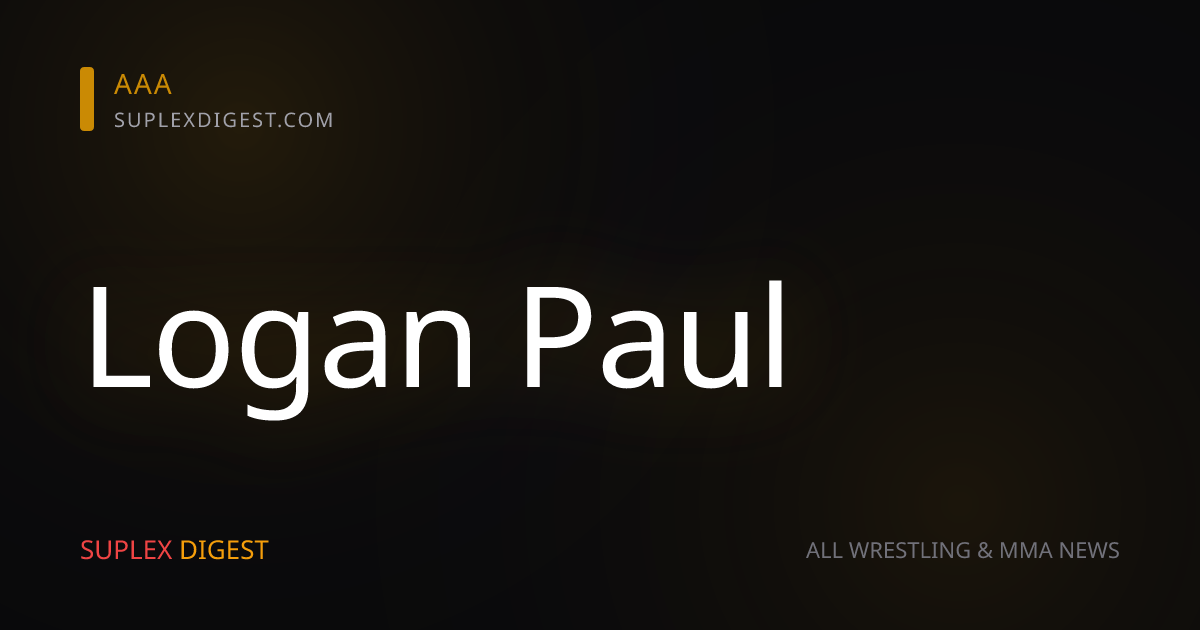 Logan Paul no volverá al ring antes de noviembre