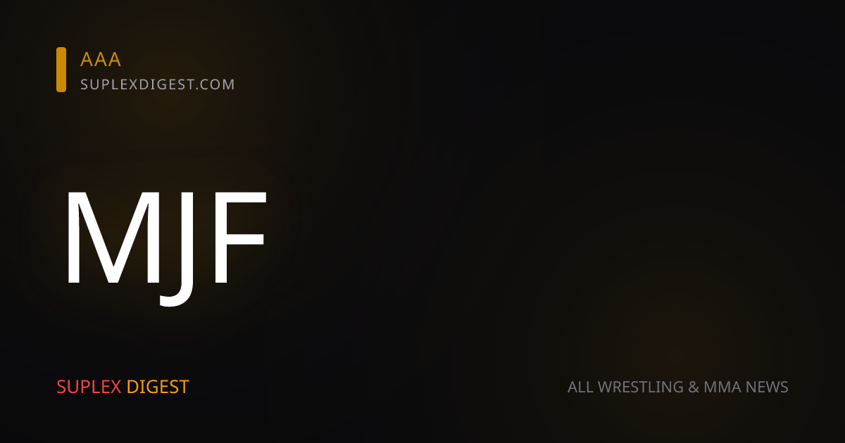 NJPW: MJF lanza un reto a Ryohei Oiwa