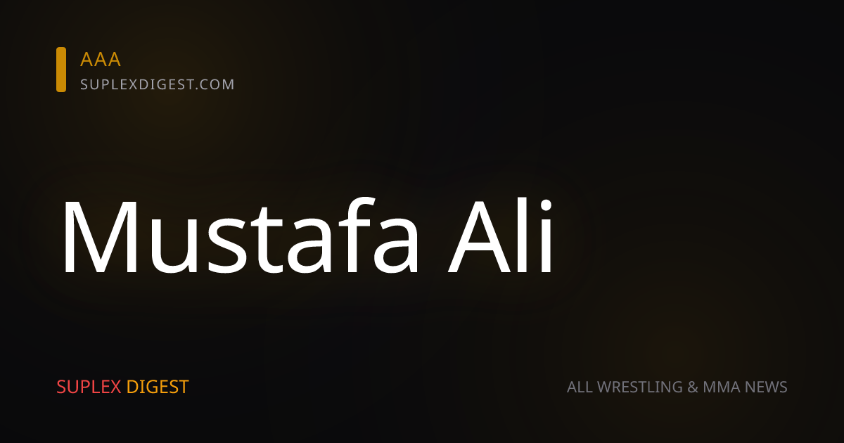 Mustafa Ali recuerda la reunión secreta de 205 Live con PAC: “Nuestro valiente líder”