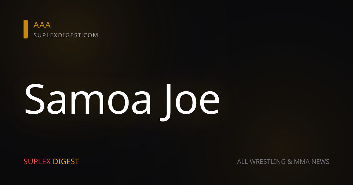 Samoa Joe habla de cómo vive el vestidor de AEW la muerte de Pac y The Butcher