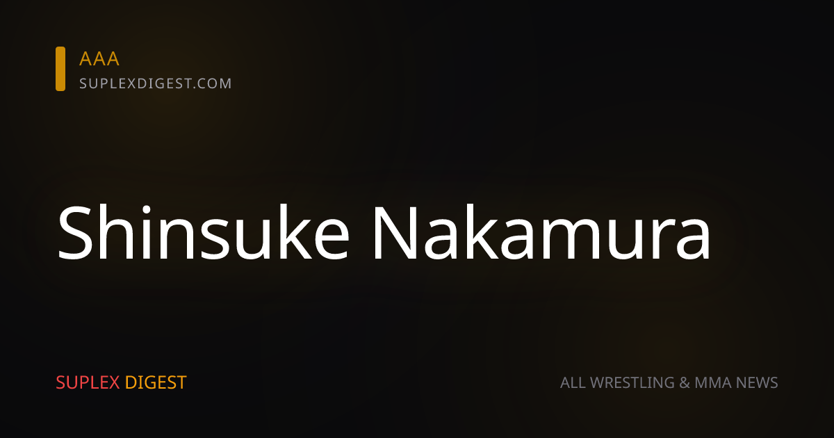 SmackDown: Kyoki y Shinsuke Nakamura vencieron a Kit Wilson y The Miz
