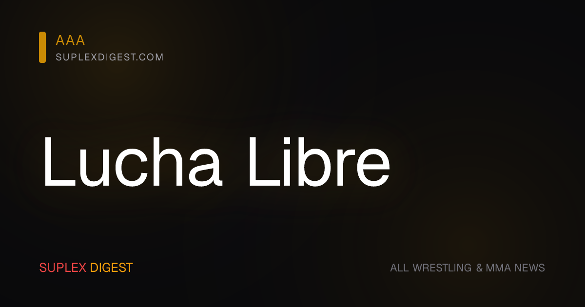 Lucha Libre 101: A Beginner's Guide to Mexican Wrestling — SuplexDigest