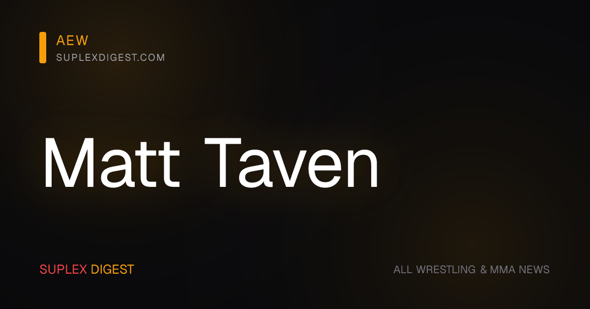 WWE Smackdown and AEW Collision coverage, Sting, Homicide, Caprice Coleman, Angelo Parker, Matt Taven