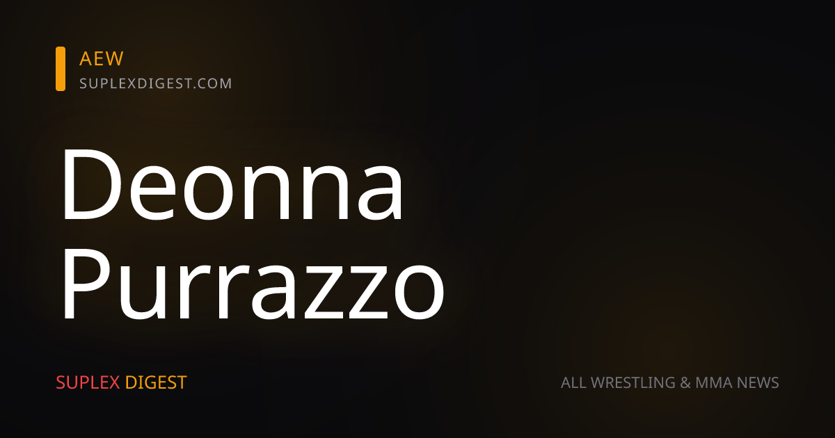 Deonna Purrazzo Shares That Thunder Rosa Suggested Casket Match & Hair vs. Hair Stipulation For Their Feud In AEW/ROH