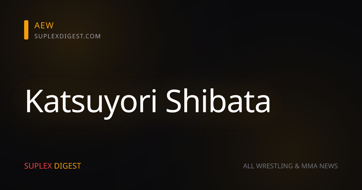 08/16 Pruett’s AEW Collision audio review: Katsuyori Shibata vs. Nigel McGuinness, Kyle O’Reilly vs. Roderick Strong, and Brian Cage vs. Hechicero in Continental Cup tournament matches