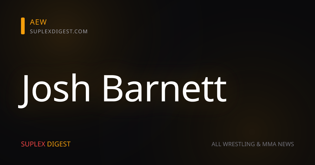 The Butcher vs. Josh Barnett Added To August 3rd PRODUCE Event