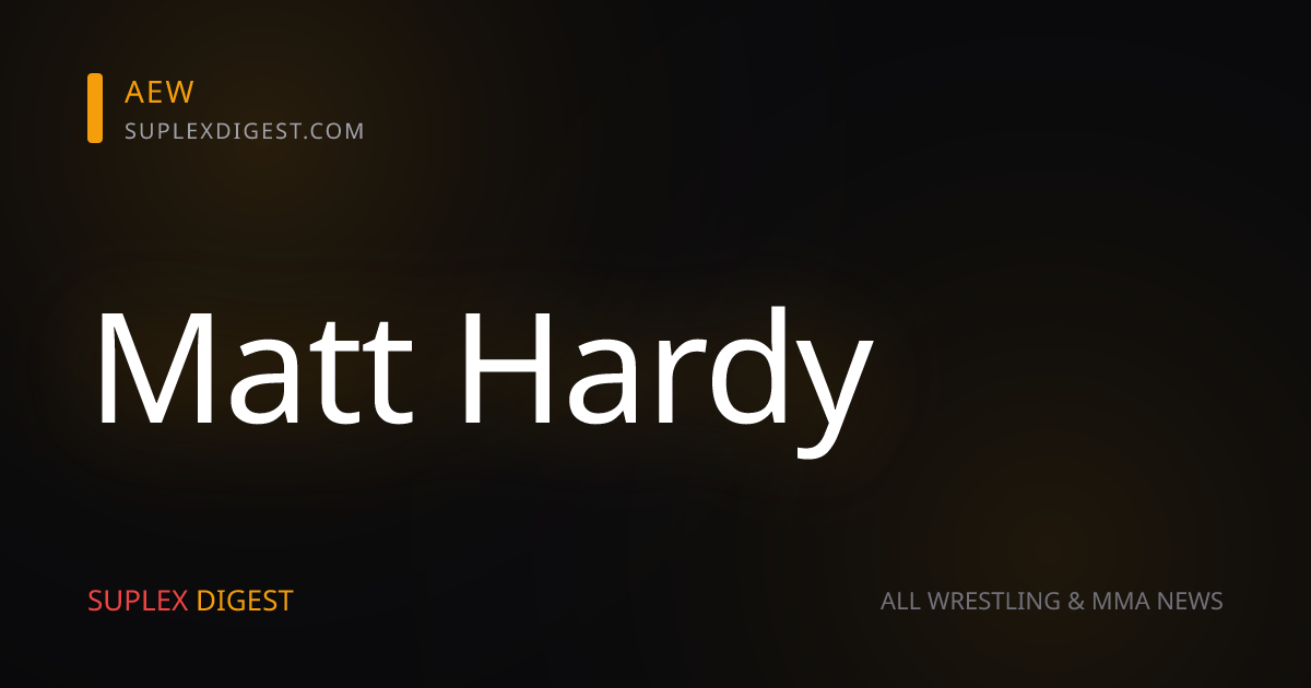 Matt Hardy Reveals AEW President Tony Khan’s Past Issues With ‘Being The Elite’