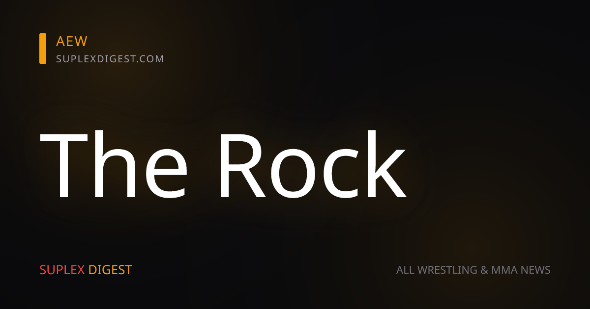 The Rock doesn’t care who is surprised by his AEW comments: ‘Humanity matters most’
