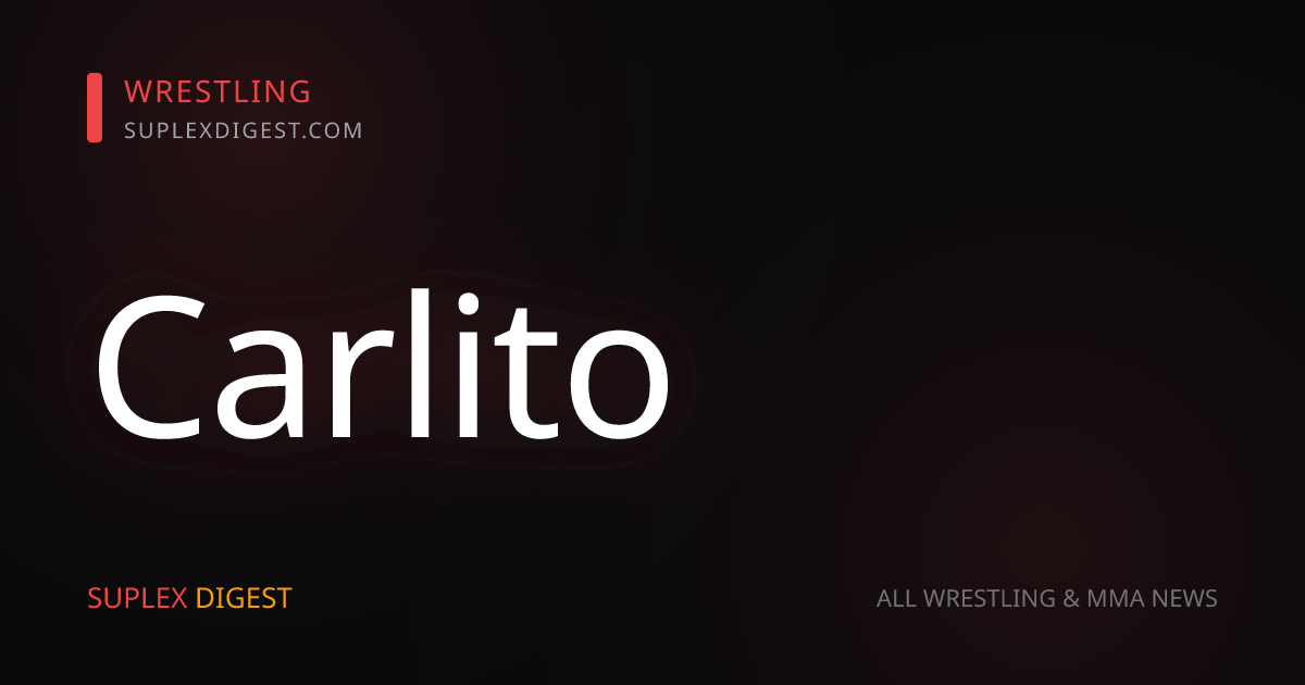 Carlito Reveals Strangest Fan Request: ‘Please Stop’ Asking. ‘I Don’t Do It’