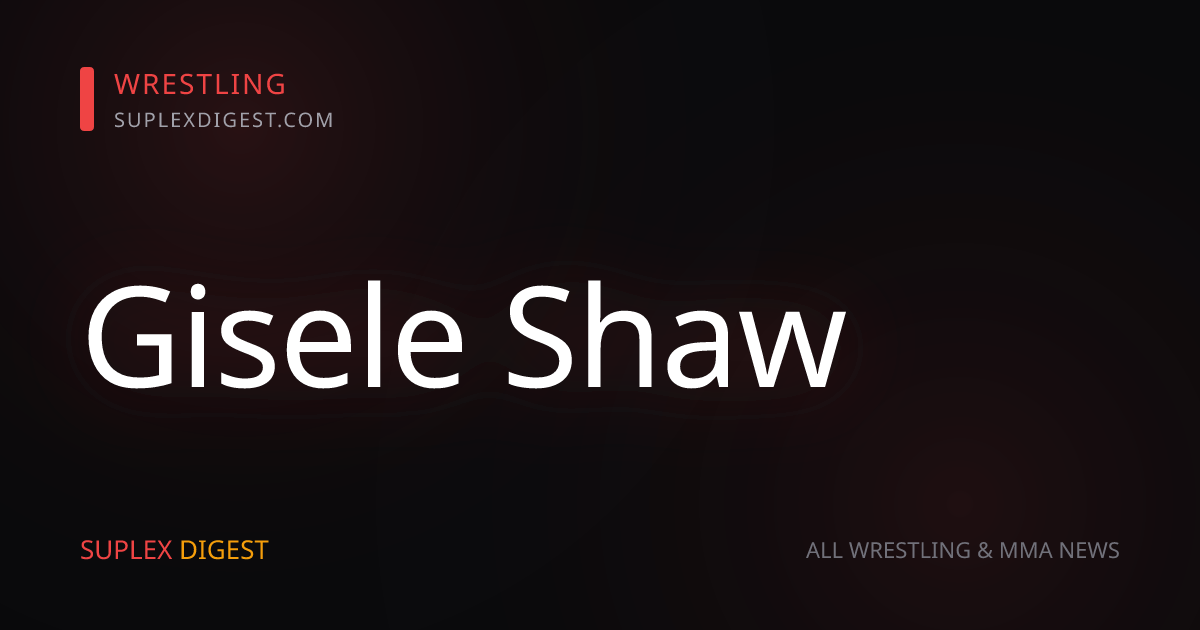 Gisele Shaw To Defend MLP Canadian Women's Title Against Dani Luna At MLP TSN Tapings