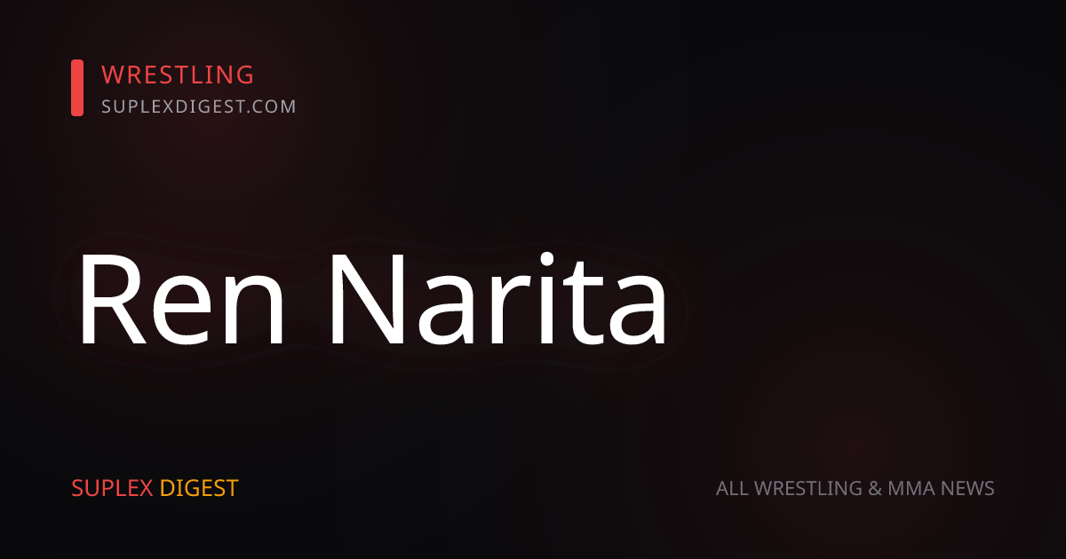 Ren Narita unseats Aaron Wolf for NEVER Openweight Championship in shocking two-minute result