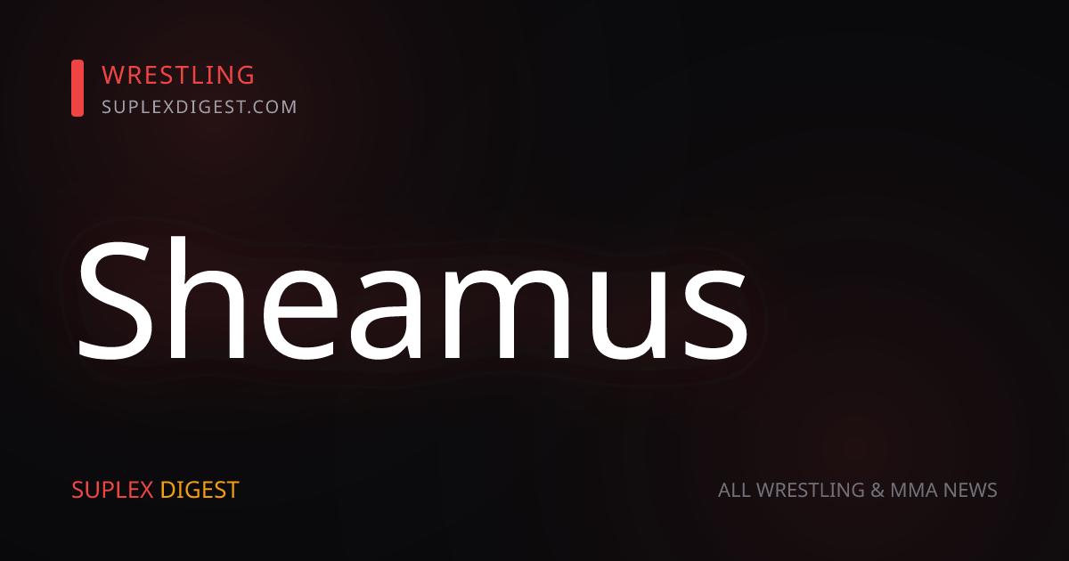 Sheamus Drops Celtic Warrior Branding