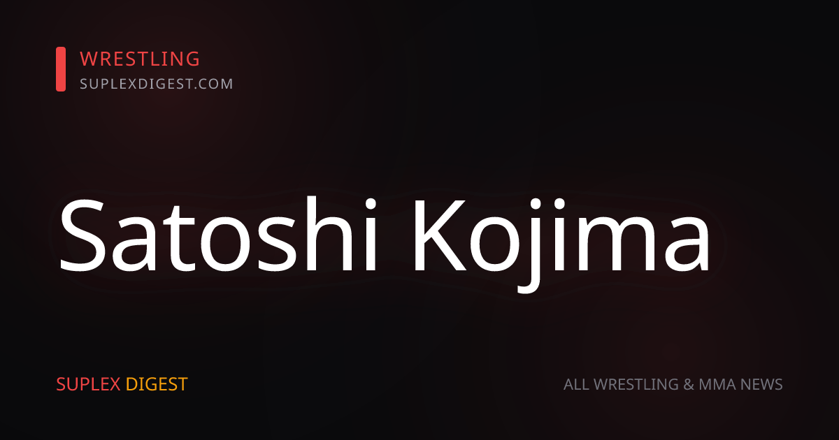 Yuji Nagata and Satoshi Kojima Set for First Singles Title Match in DDT