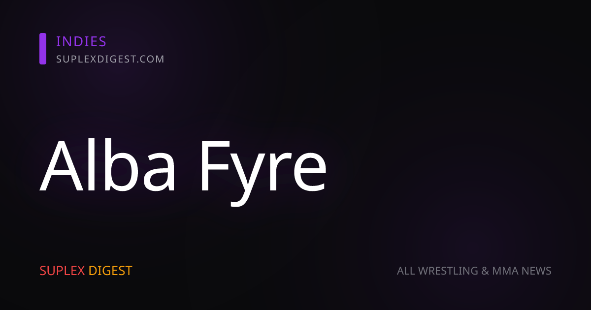 Alba Fyre Makes Surprise In-Ring Return After WWE Release