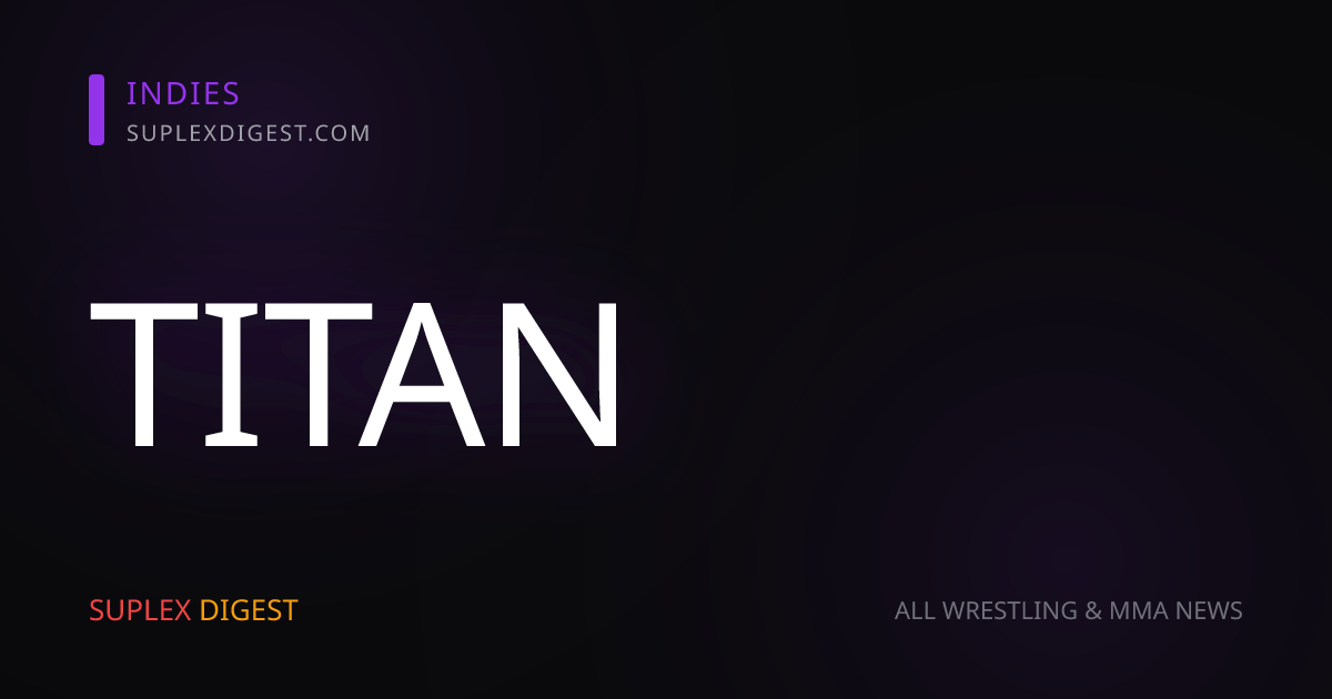 CMLL’s Titan Sidelined With Foot Injury