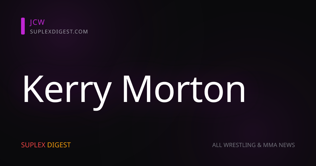JCW Lunacy TV results (Episode 68): Roth’s review of Big Vito vs. Kongo Kong in a Sicilian Street Fight, Caleb Konley vs. Kerry Morton vs. Cocaine in a ladder match for a shot at the JCW Championship