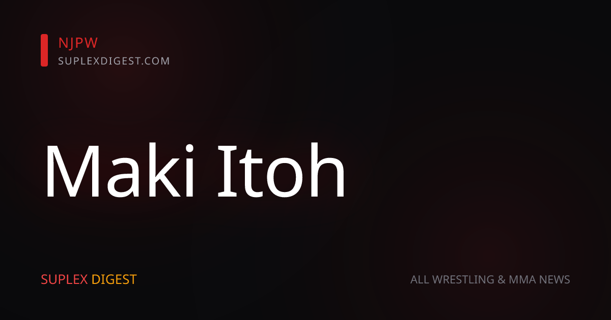 Starlight Kid & Dragon Kid vs. Maki Itoh & El Phantasmo Announced For NJPW Death Vegas Invitacional