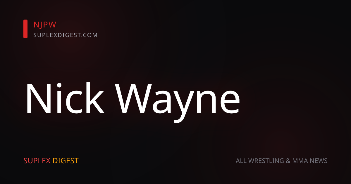 WWE Smackdown and AEW Collision coverage, NJPW in Chicago, WWE in New Mexico (reports needed), Billy Jack Haynes, Duane “Gillberg” Gill, Isiah Kassidy, Nick Wayne, Bobo Brazil, Johnny Grunge