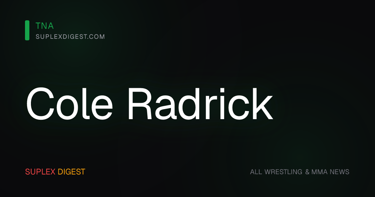 Vetter’s Independent Wrestling Roundup: Trey Miguel vs. Lex The Radical, Hazuki vs. Dani Mo for the Spark Joshi Pro Title, Kylie Rae vs. Cole Radrick vs. Sabin Gauge