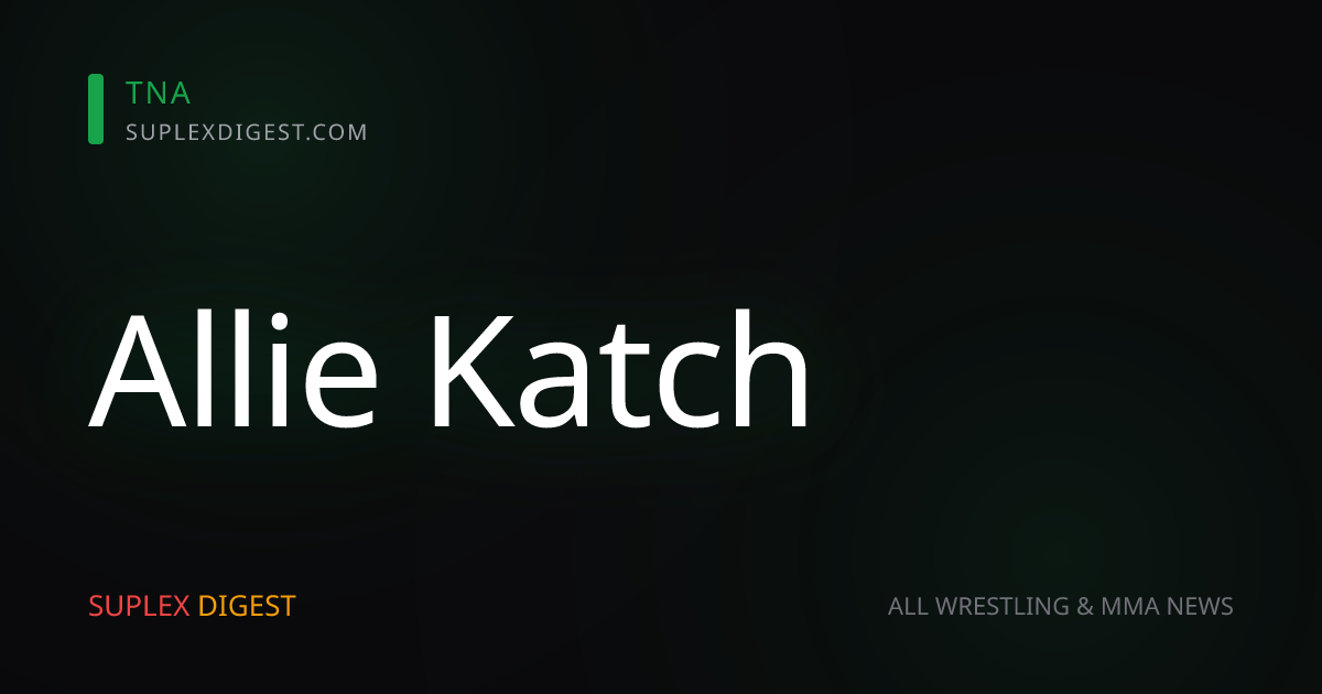 Abadon, Allie Katch & React To Reports Of TNA Planning To Add More Knockouts