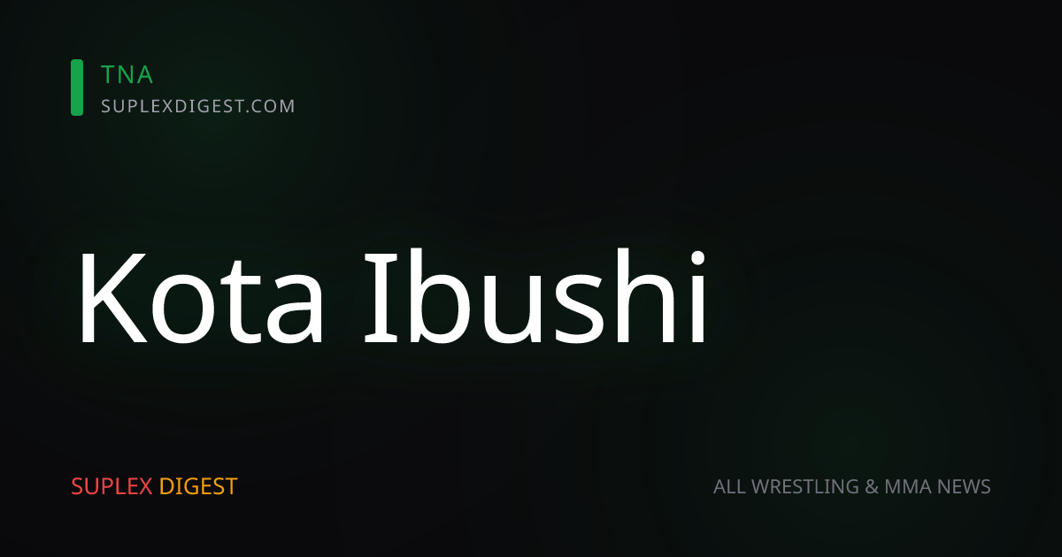 Kota Ibushi Reportedly Not Giving Up On In-Ring Return