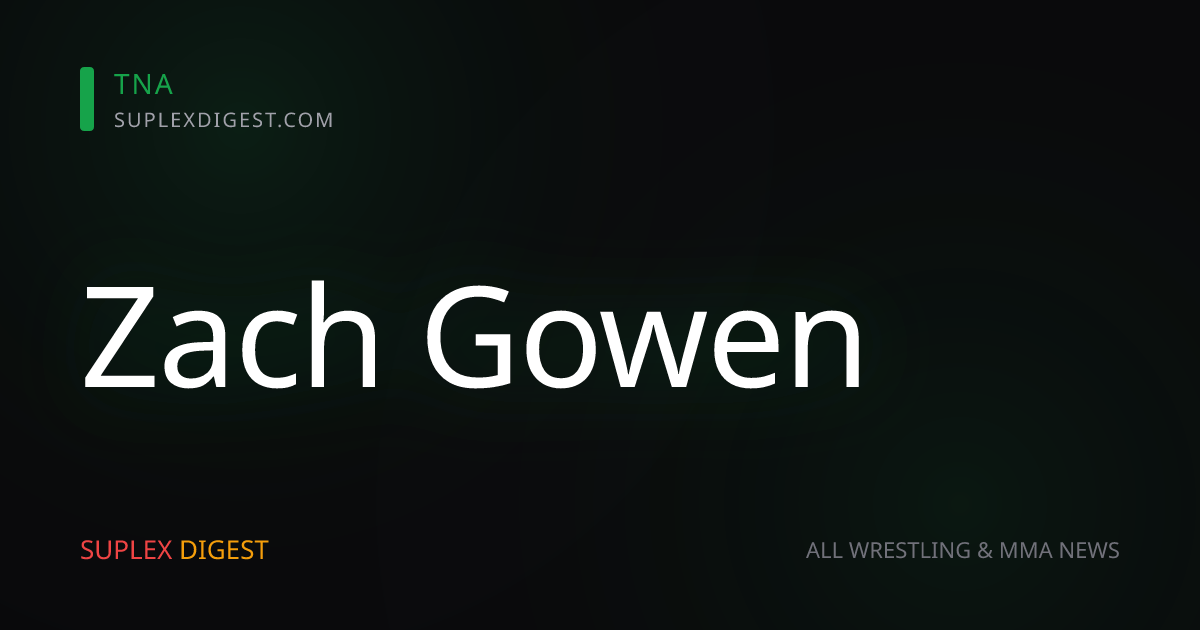 411’s Dark Side of The Ring Report: ‘Zach Gowen: Against All Odds’