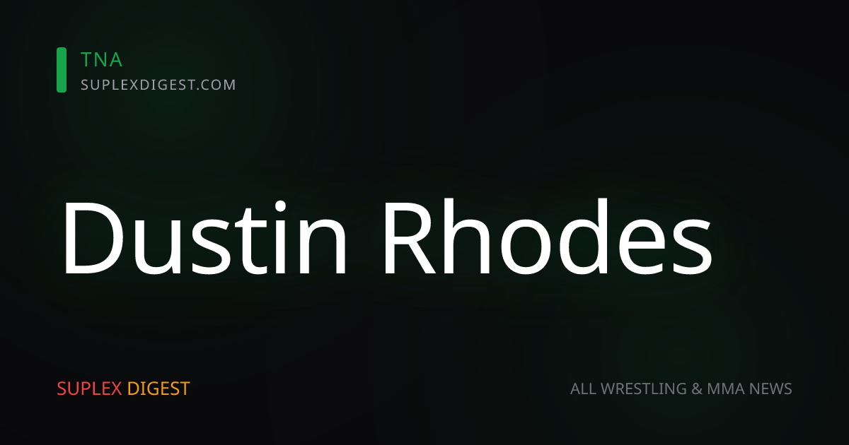 Mustafa Ali Calls Out Dustin Rhodes Over Controversial Social Media Post