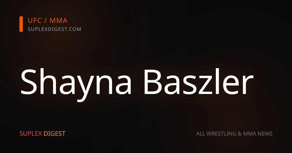 Shayna Baszler Defends Ronda Rousey Vs. Gina Carano Against ‘Worked’ Accusations