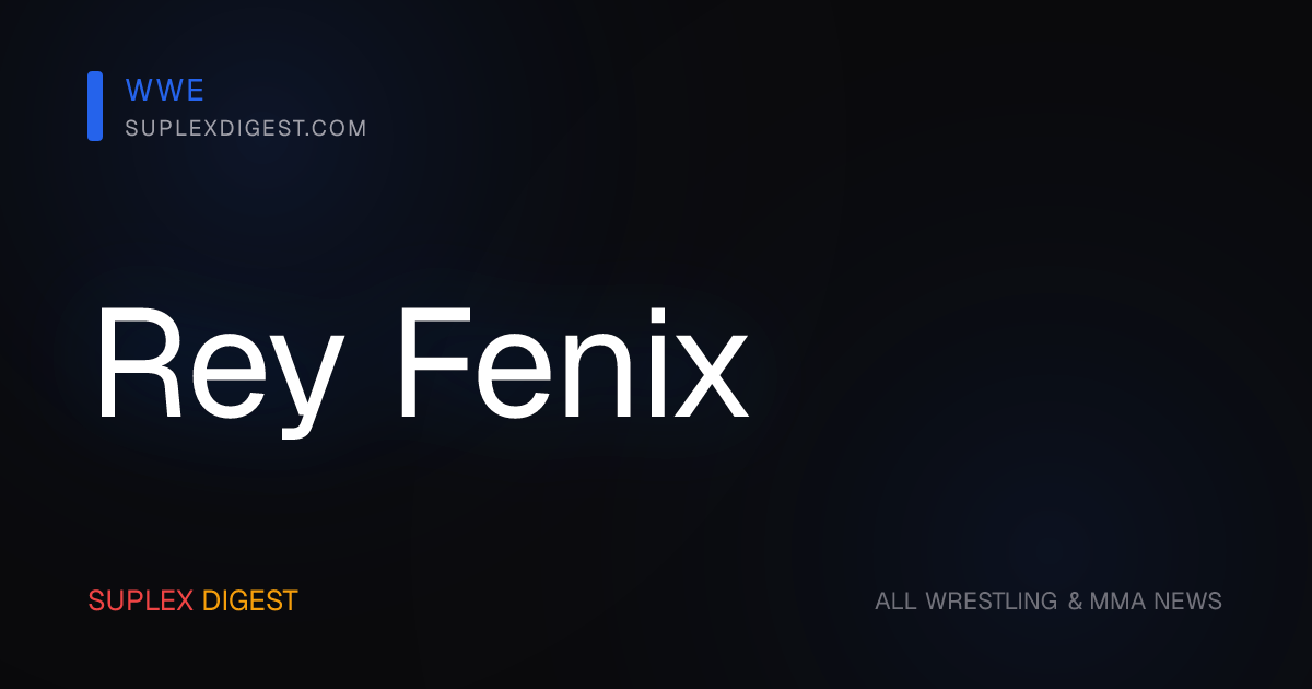 Rey Fenix Retains AAA Cruiserweight Title Ricky Saints On WWE Smackdown By DQ