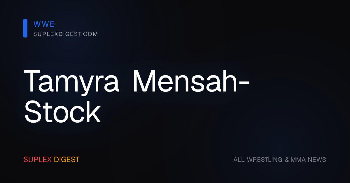 Olympic gold medalist Tamyra Mensah-Stock, Andre Chase, Malik Blade among NXT cuts
