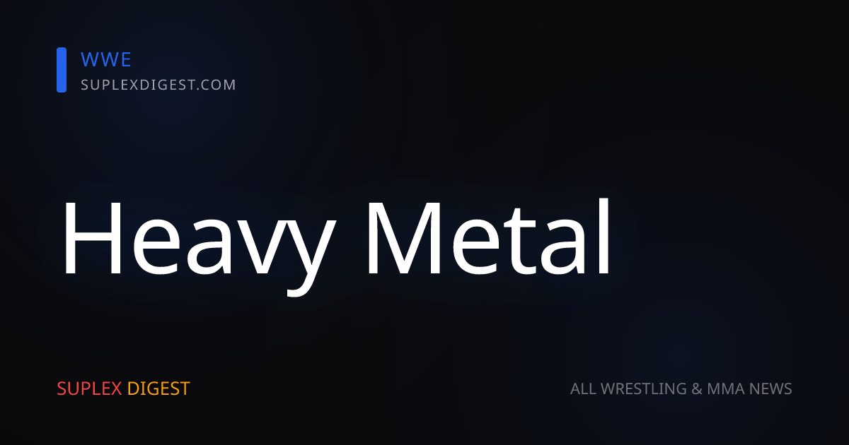 Indie Wrestler Accuses WWE of Stealing His Heavy Metal Gimmick for Lizzy Rain