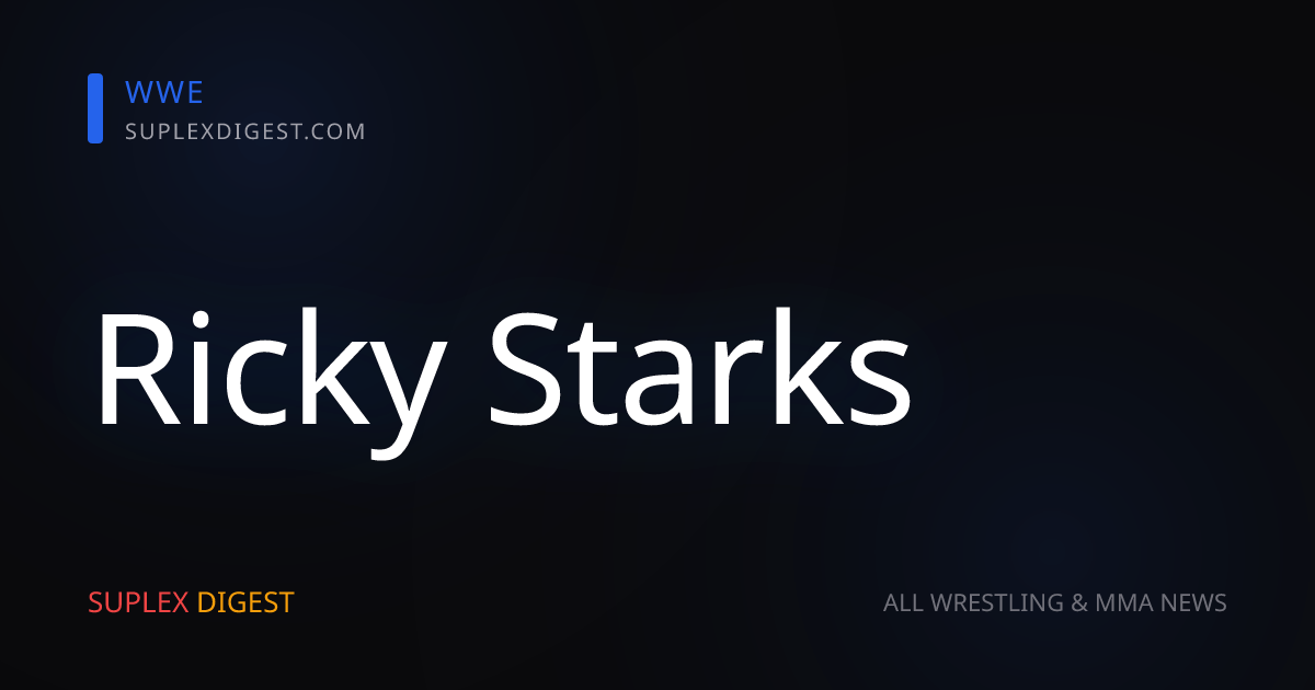 Ricky Starks says goodbye to WWE NXT in post-show promo